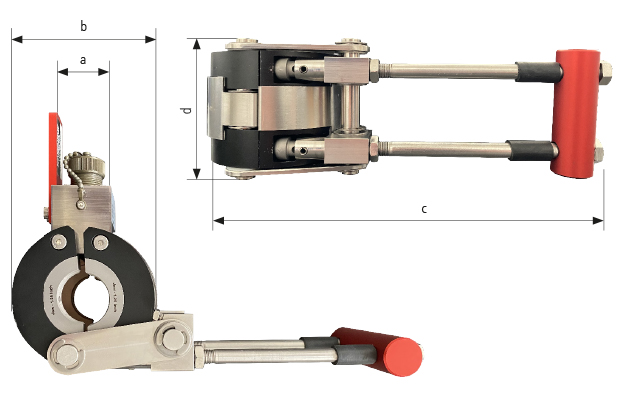 Horseshoe loed cell dimensions Quickclamp loed cell dimensions